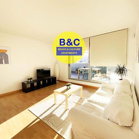Beach & Culture Barcelona Port Forum Penthouse Apartment Сан-Адриан-де-Бесос Экстерьер фото