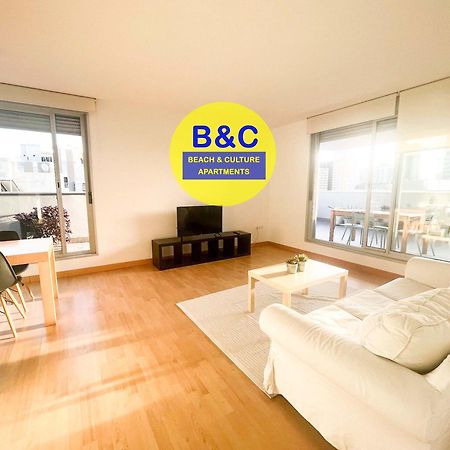 Beach & Culture Barcelona Port Forum Penthouse Apartment Сан-Адриан-де-Бесос Экстерьер фото